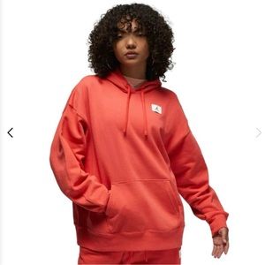 Jordan Flight Fleece sweatsuit in lobster